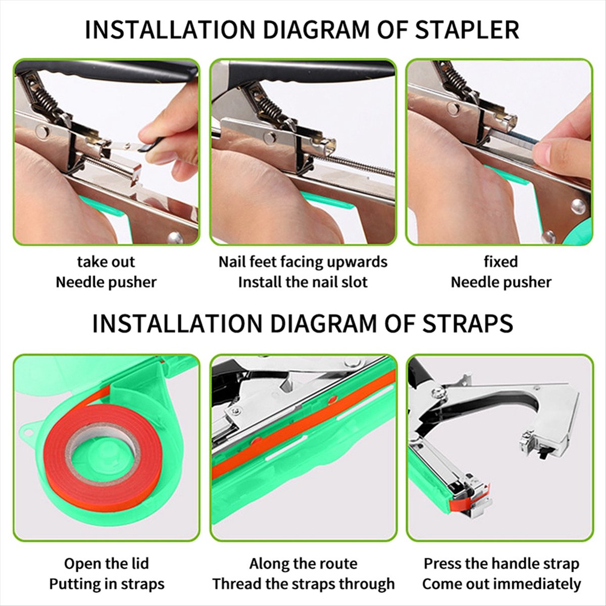 Gardening Hand Tools B&Q - เครื่องมัดกิ่งไม้ LUCK Plant Branch Hand Tying