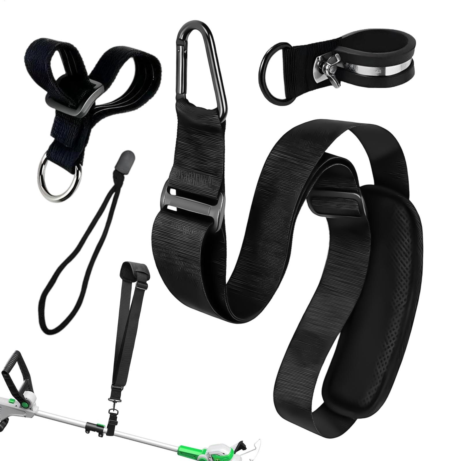 Gardening Tools Basic - สายรัดไหล่สำหรับเครื่องตัดหญ้า 1 ชิ้น สายรัดไหล่ปรับได้ สายรัดไนลอนทนทาน ใช้แทนสายรัดเดิม