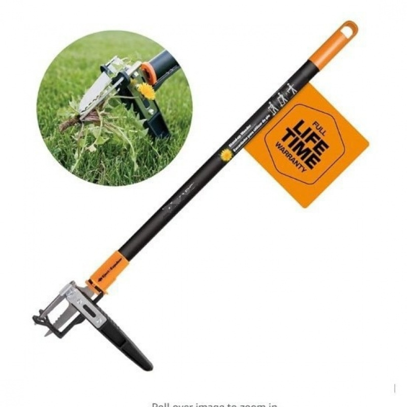 Weed Puller - เครื่องมือถอนวัชพืช อลูมิเนียมน้ำหนักเบา ปรับได้รวดเร็ว ใช้สำหรับถอนวัชพืชแบบยืน พร้อมด้ามจับยาวตามหลักสรีรศาสตร์ สำหรับใช้ในบ้าน