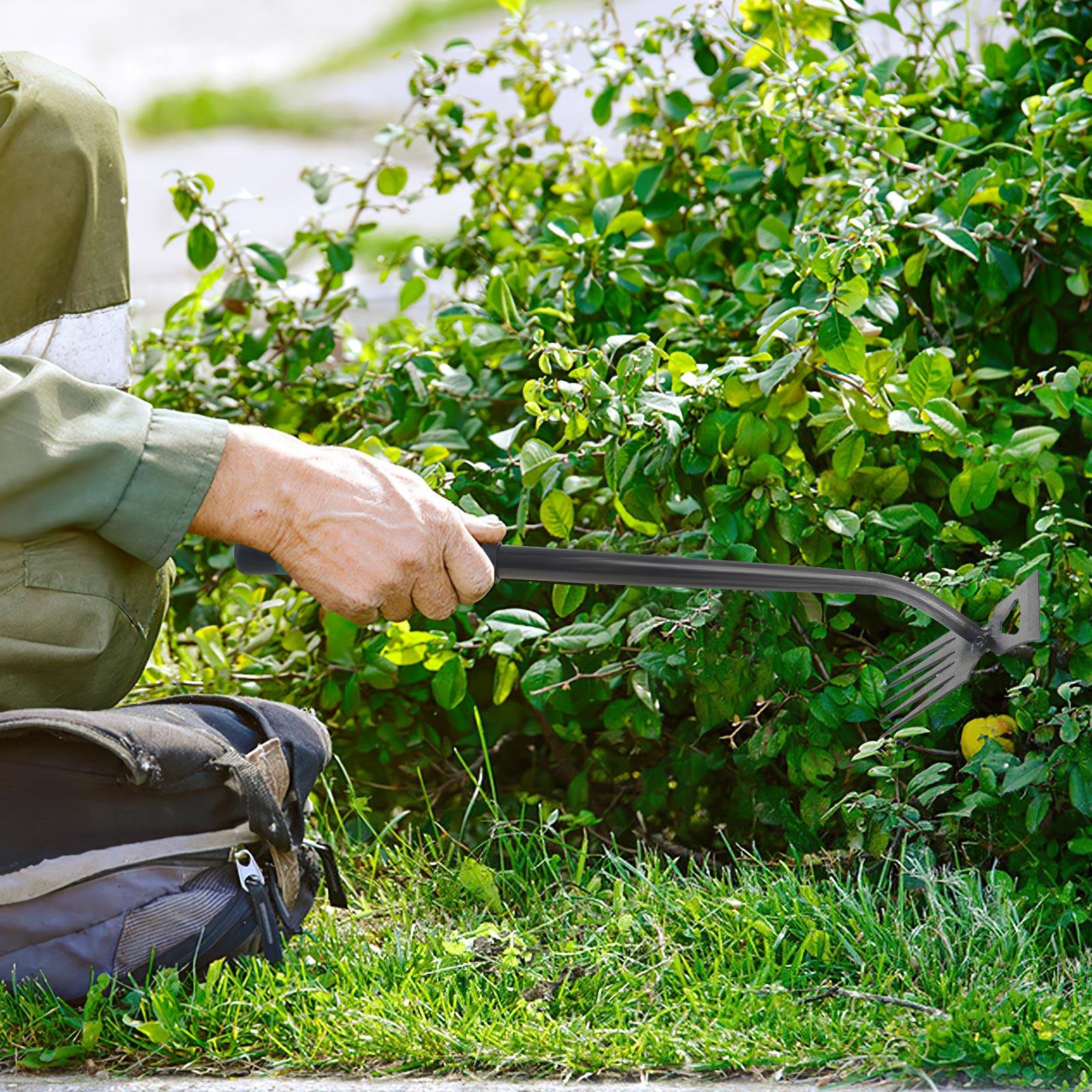 Weed Puller - เครื่องมือกำจัดวัชพืช 2 ชิ้น อุปกรณ์กำจัดวัชพืชที่มีประสิทธิภาพ เครื่องมือทำสวนที่ใช้งานง่าย อุปกรณ์กำจัดรากวัชพืช
