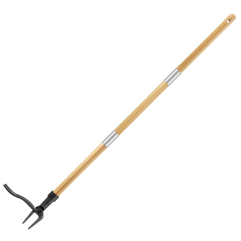 Weed Puller - 46 นิ้ววัชพืช PULLER เครื่องมือยาวจับไม้ไผ่ & 4