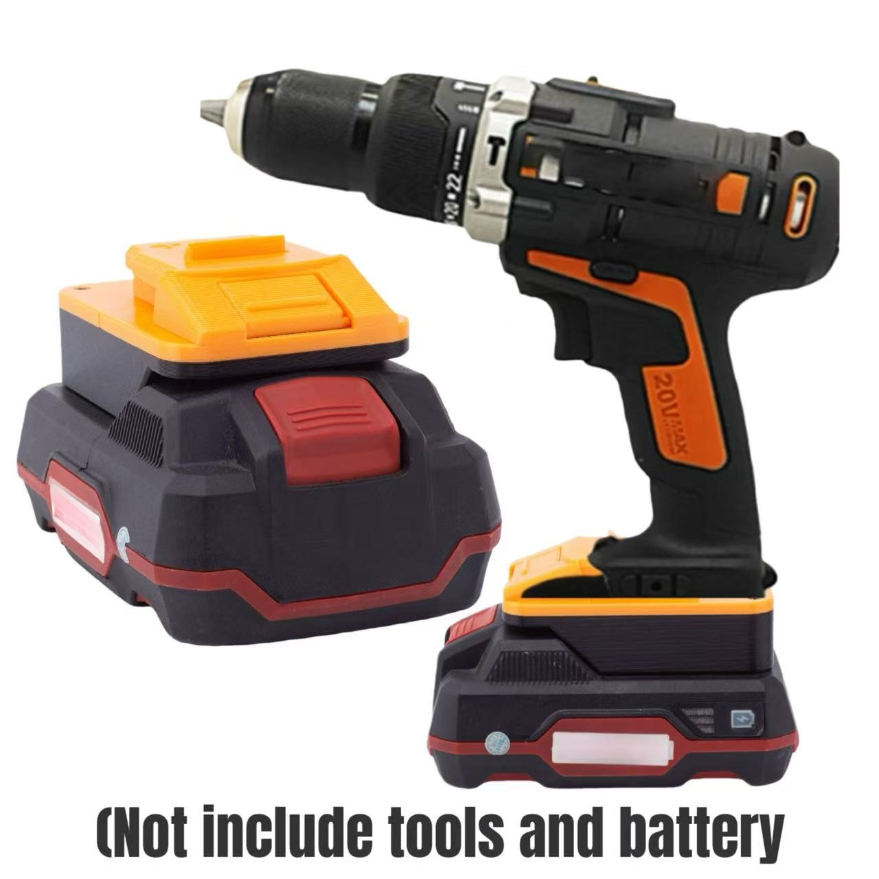 Gardening Tools Lidl - แบตเตอรี่อะแดปเตอร์แปลงสําหรับ PARKSIDE LIDL X20V ทีมแบตเตอรี่ลิเธียม Converter