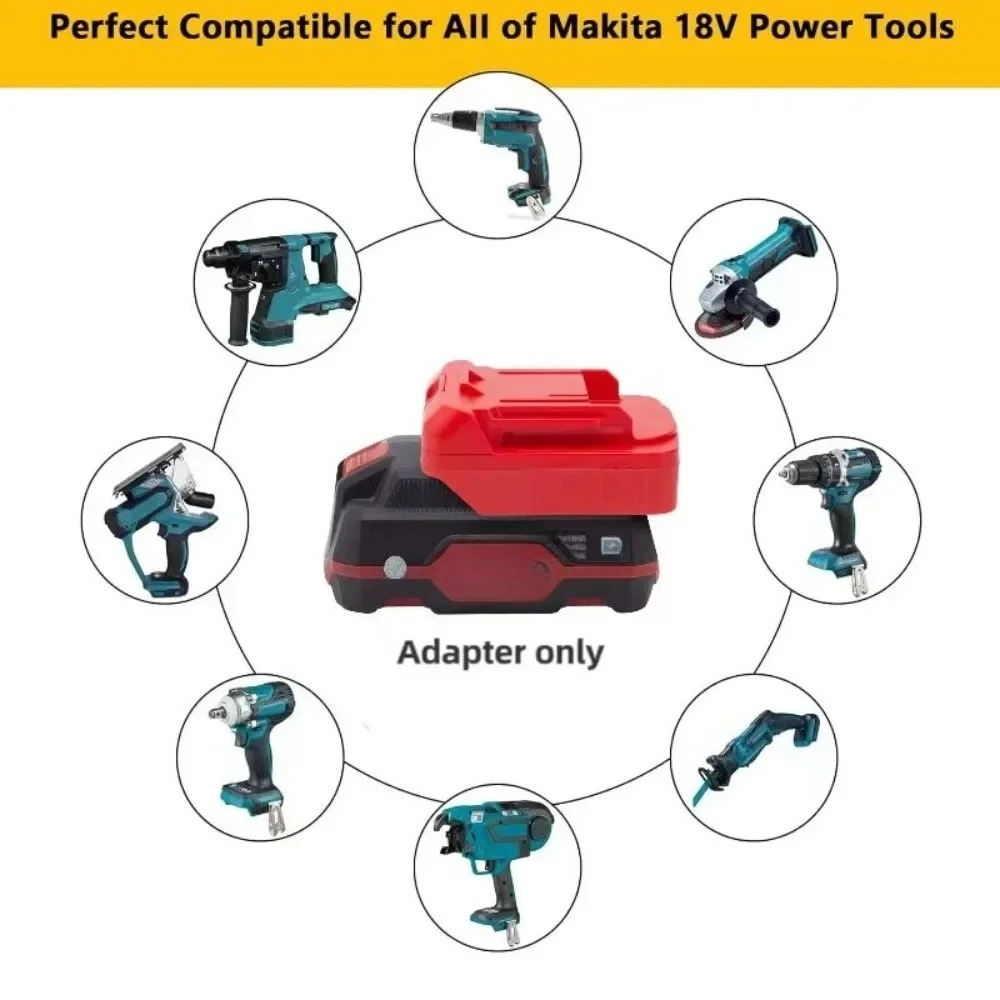 Gardening Tools Lidl - อะแดปเตอร์แบตเตอรี่สำหรับ Lidl Parkside X20V ลิเธียม ใช้กับเครื่องมือ