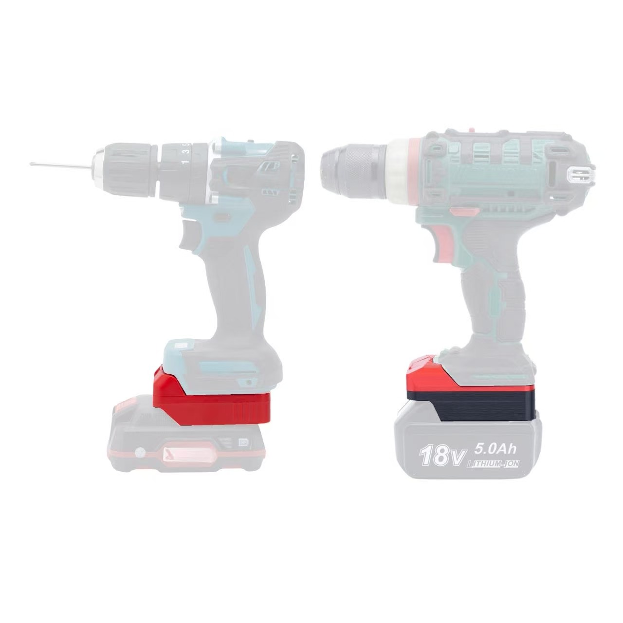 Gardening Tools Lidl - อะแดปเตอร์แบตเตอรี่สำหรับ Makita 18V /Parkside ให้ใช้กับเครื่องมือ Makita