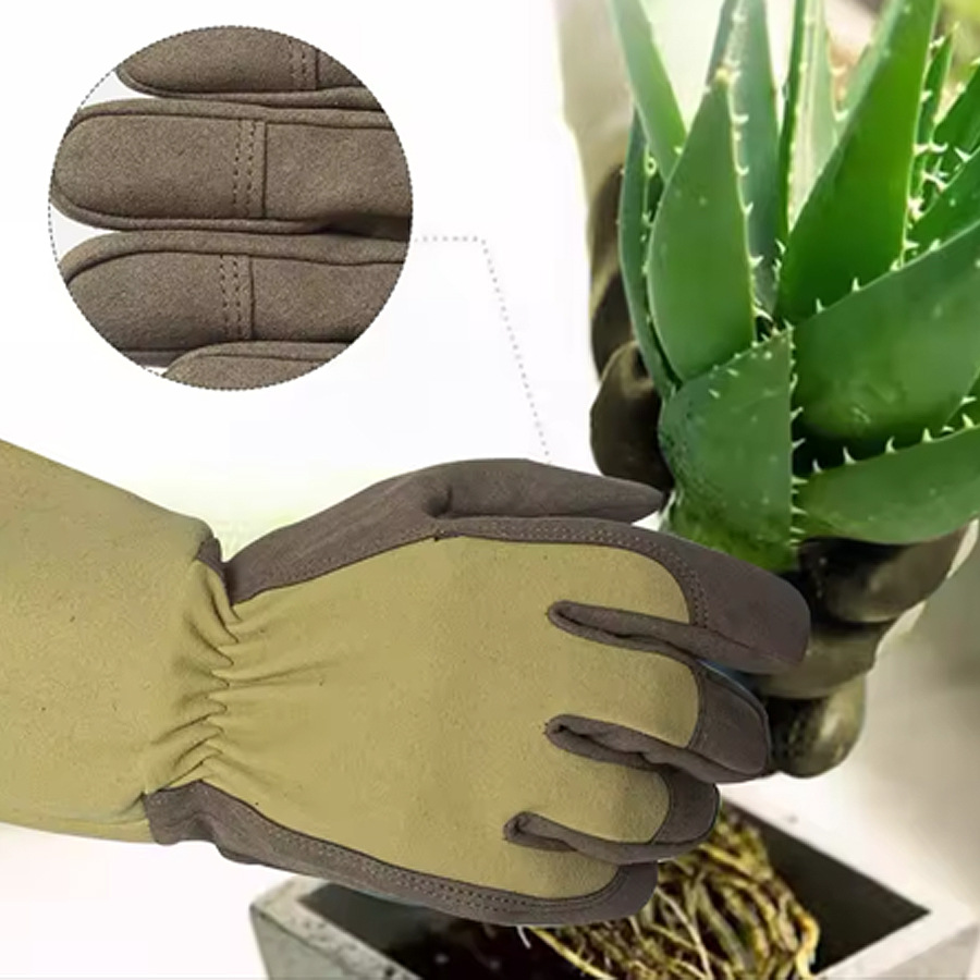 ถุงมือทำสวนแบบยาว ป้องกันหนาม  - Garden Gloves Thorn Proof บทวิจารณ์และราคา