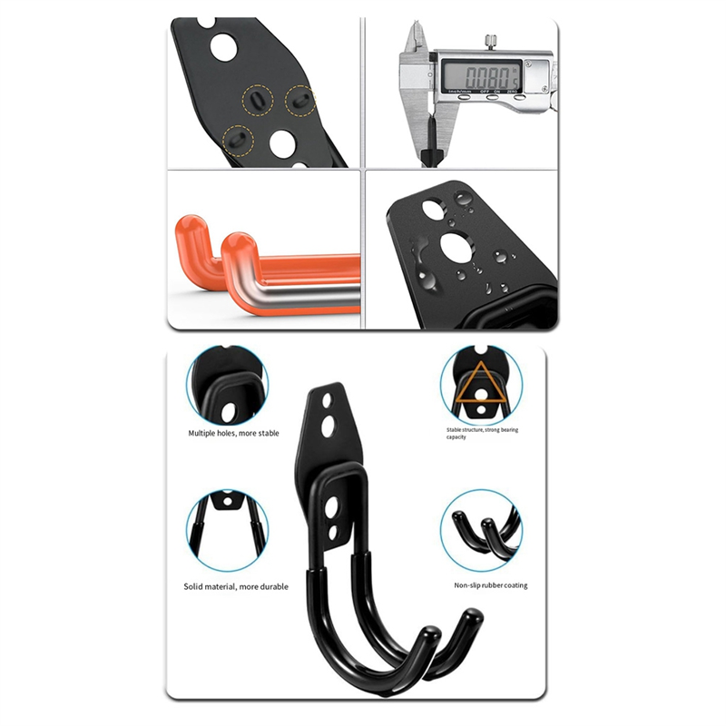 เก็บตะขอติดผนังโลหะตะขอจักรยาน - Gardening Tools Description บทวิจารณ์และราคา