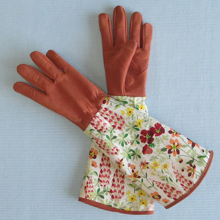 ถุงมือทำสวนสำหรับผู้หญิง แขนยา - Garden Gloves Thorn Proof บทวิจารณ์และราคา