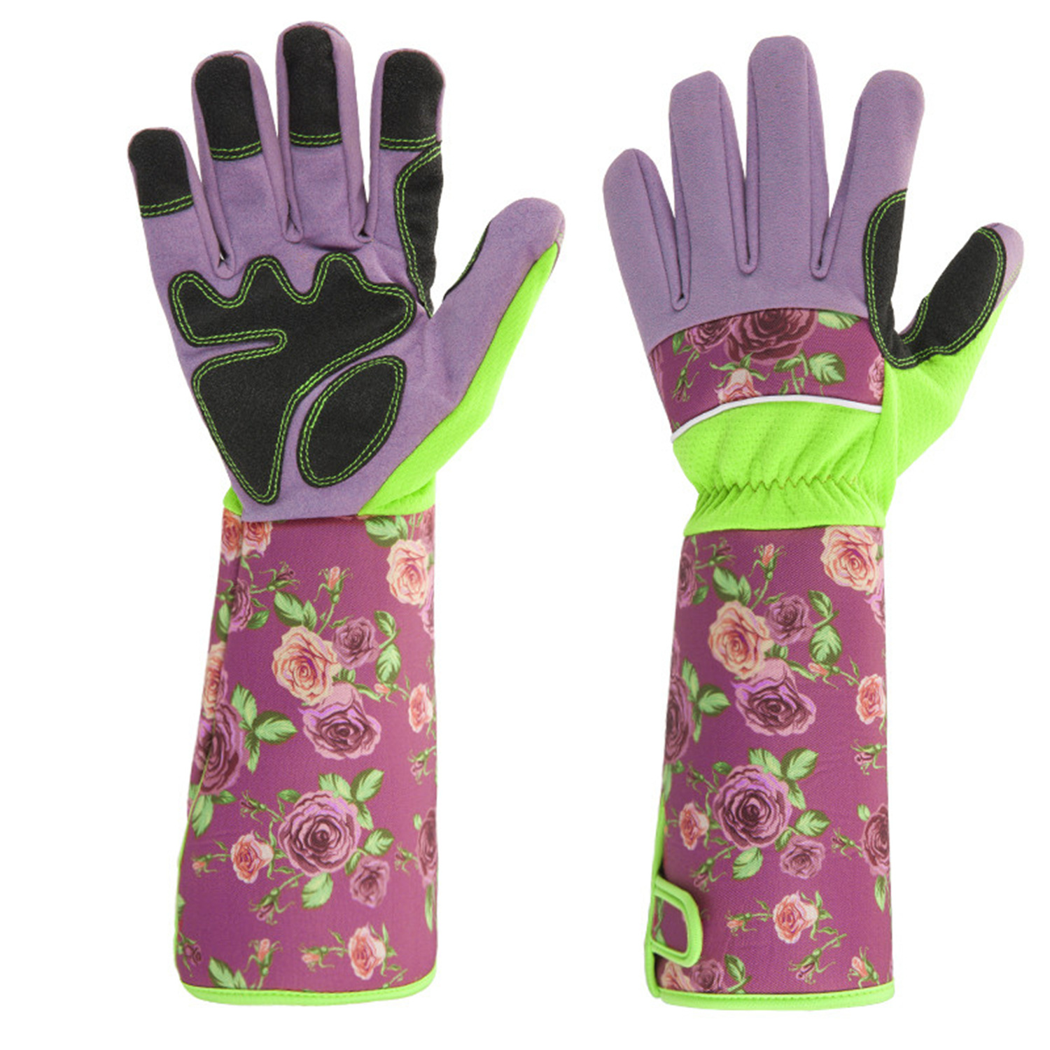 ถุงมือทำสวนสำหรับผู้หญิง แขนยา - Garden Gloves Thorn Proof บทวิจารณ์และราคา