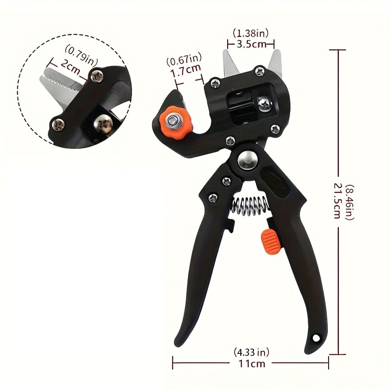 กรรไกรตัดกิ่งอุตสาหกรรม เหล็กก - Gardening Tools For Vines บทวิจารณ์และราคา