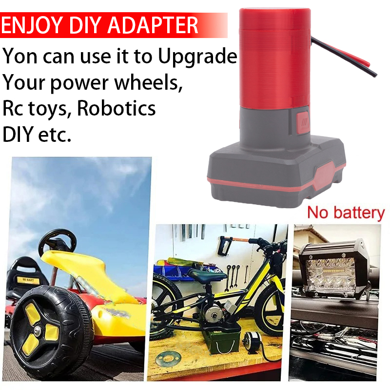 อะแดปเตอร์ DIY สำหรับแบตเตอรี่ - Gardening Tools Lidl บทวิจารณ์และราคา