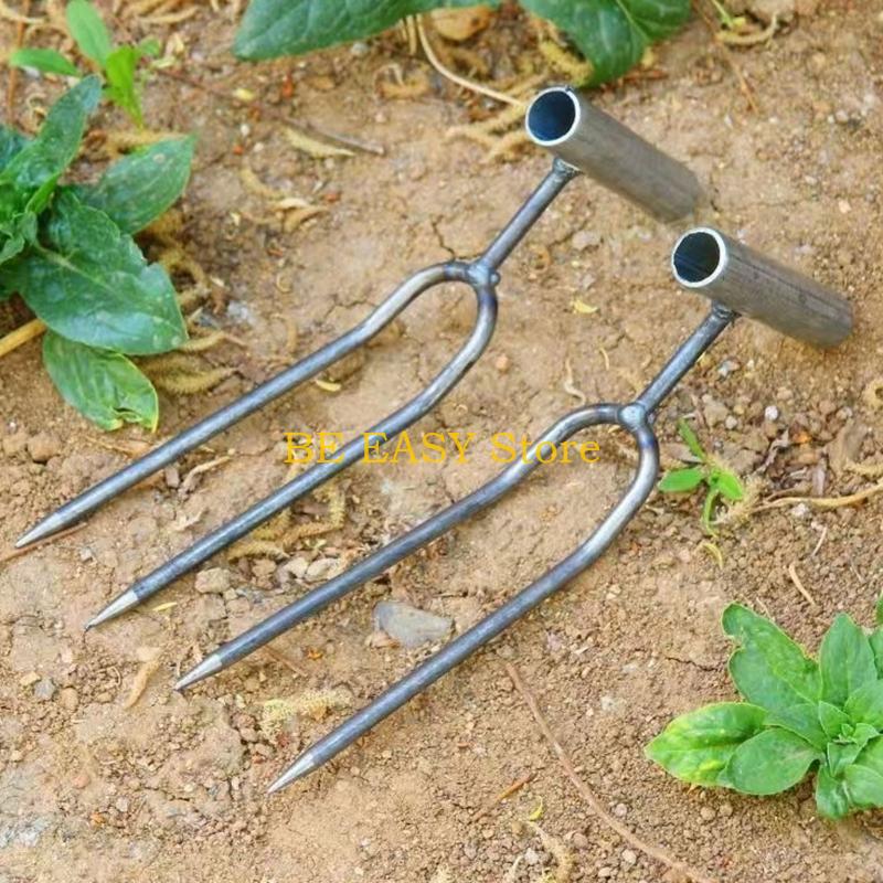 E28F มืออาชีพขุดเหล็กส้อมมือเก - Gardening Tools Description บทวิจารณ์และราคา