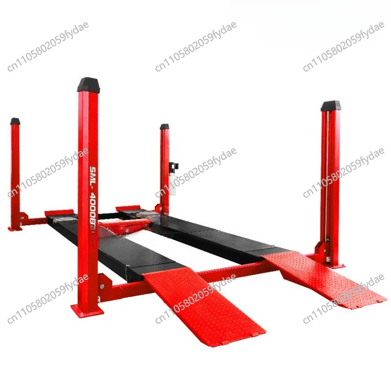 ลิฟต์ยกรถแบบสี่เสา ลิฟต์ยกรถยน - Gardening Tools Repair Shop บทวิจารณ์และราคา