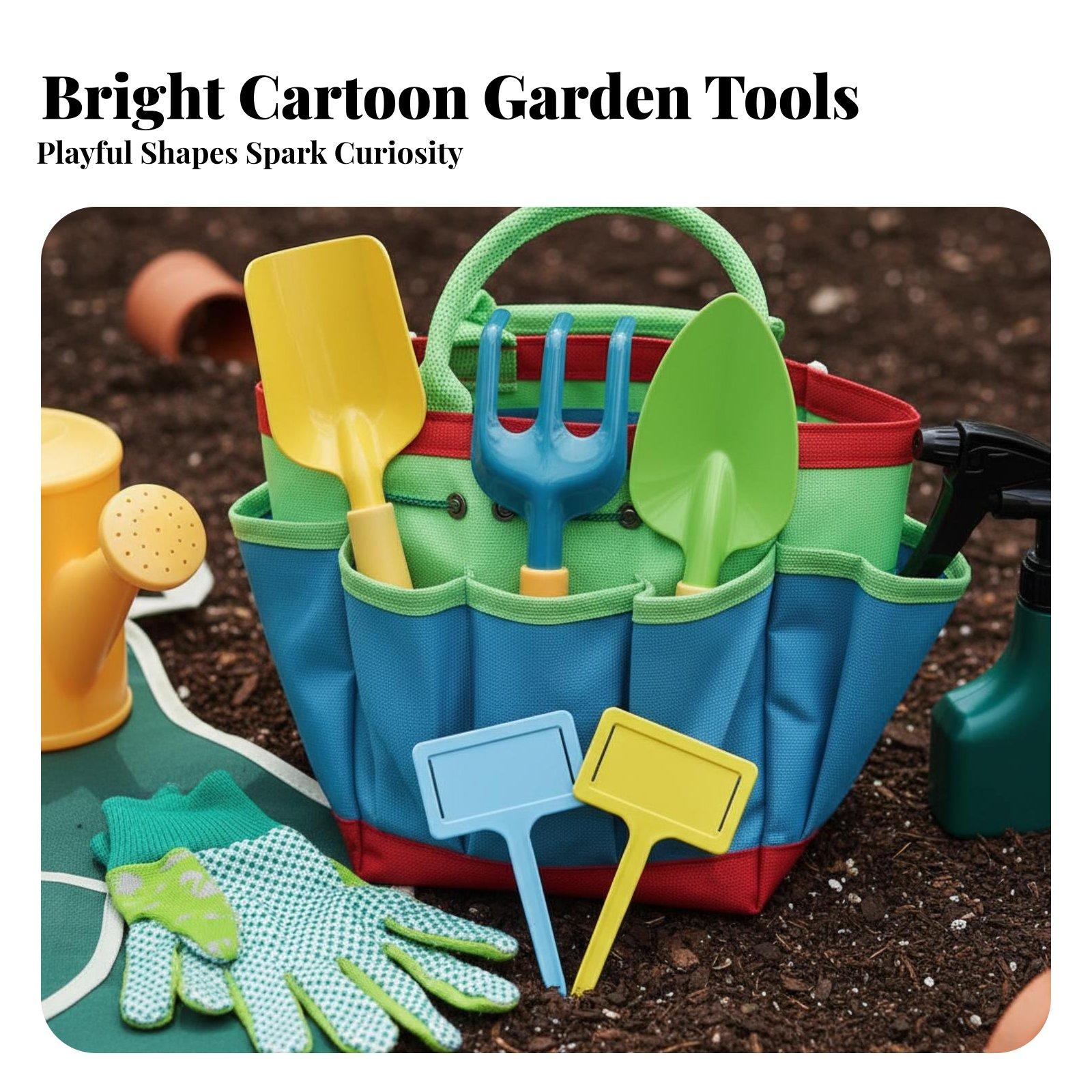 ชุดเครื่องมือทำสวนสำหรับเด็ก 1 - Gardening Tools Girls บทวิจารณ์และราคา