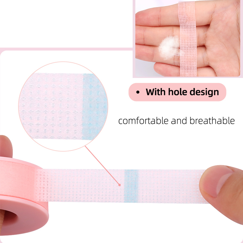 ซิลิโคนเจลเทปสําหรับขนตา PE Un - Grafting Tape บทวิจารณ์และราคา
