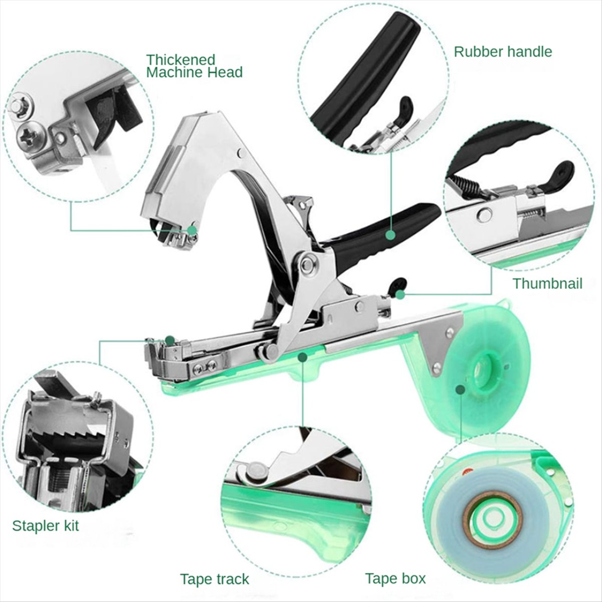 เครื่องมัดกิ่งไม้ LUCK Plant B - Gardening Hand Tools B&Q บทวิจารณ์และราคา