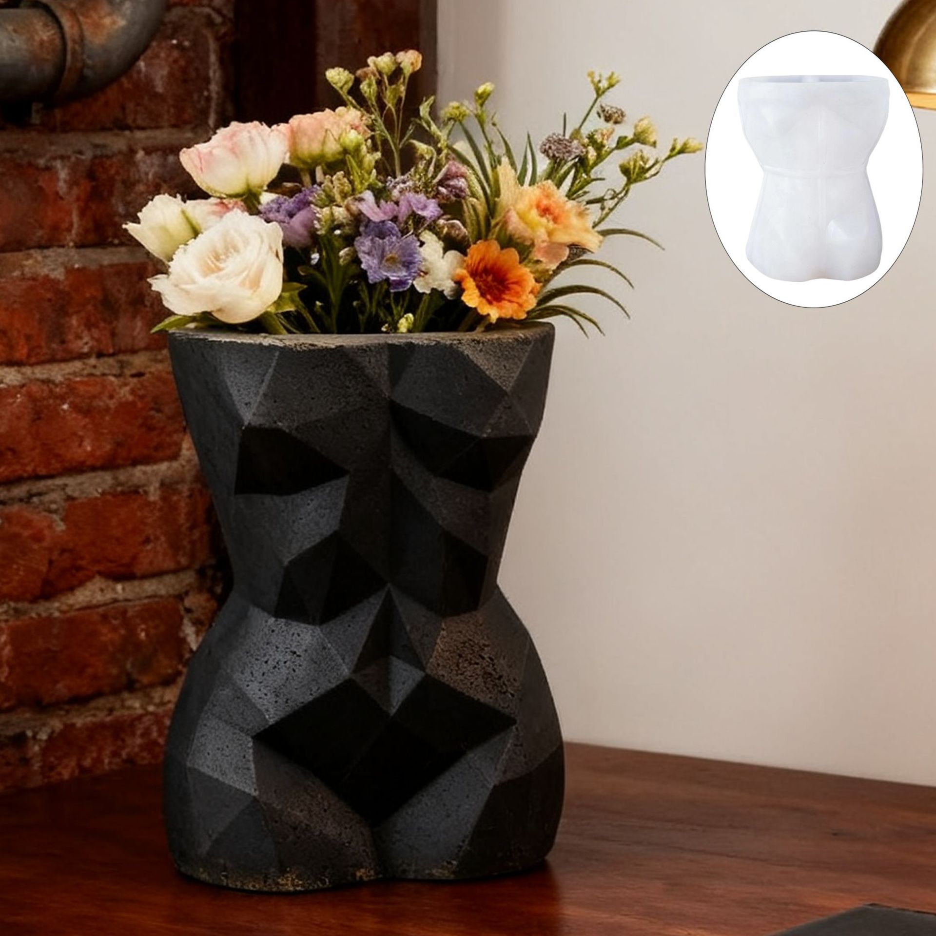 แม่พิมพ์ซิลิโคนรูปทรงเรขาคณิต  - Gardening Tools For Women บทวิจารณ์และราคา