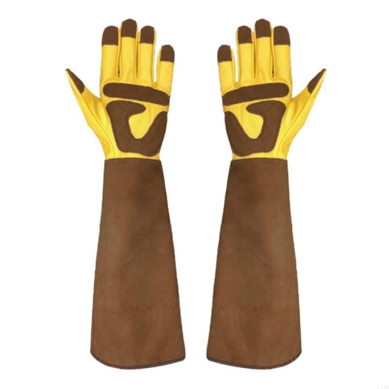 ถุงมือหนังตัดแต่งดอกกุหลาบ F19 - Garden Gloves Thorn Proof บทวิจารณ์และราคา