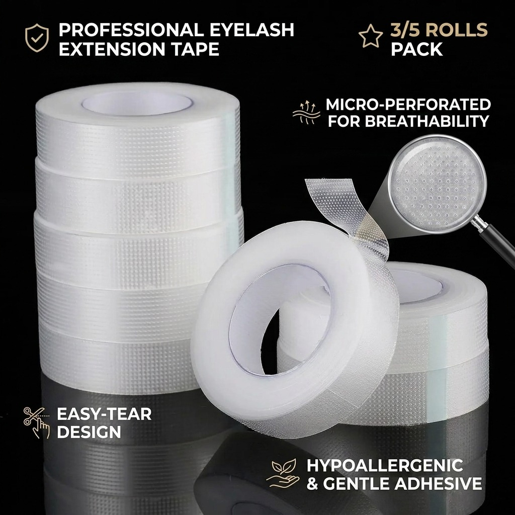 เทปติดขนตา PE 3/5 ม้วน ระบายอา - Grafting Tape บทวิจารณ์และราคา