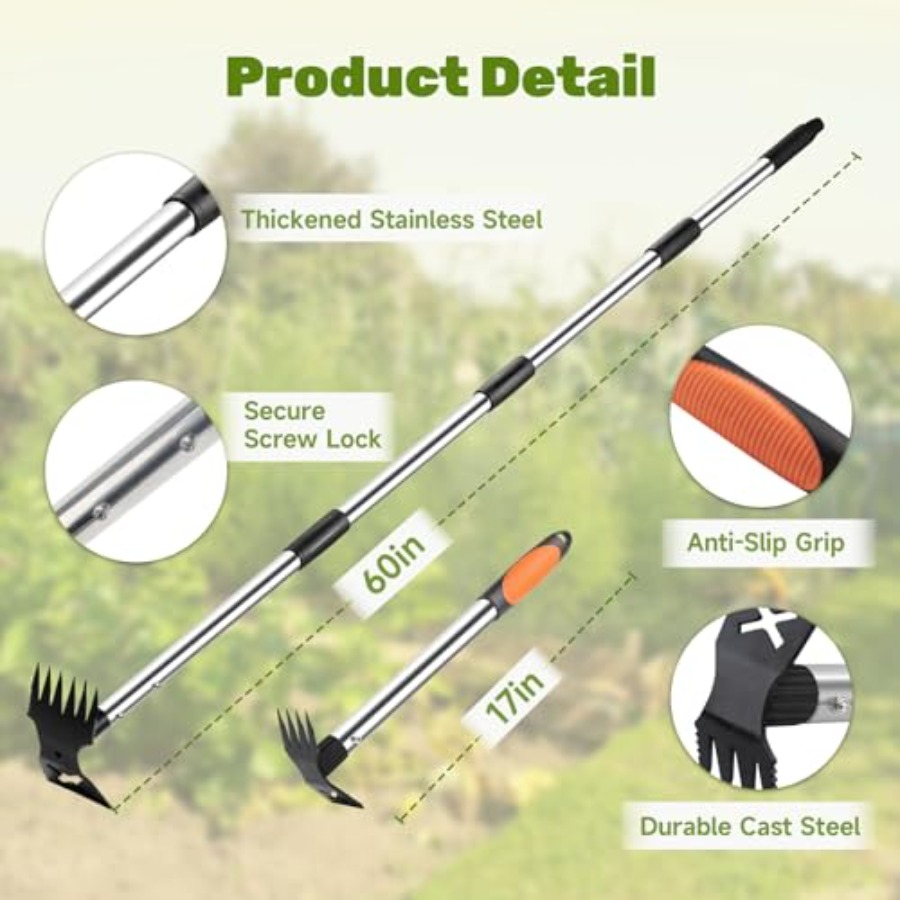 เครื่องมือถอนวัชพืชขนาด 60 นิ้ - Weed Puller บทวิจารณ์และราคา