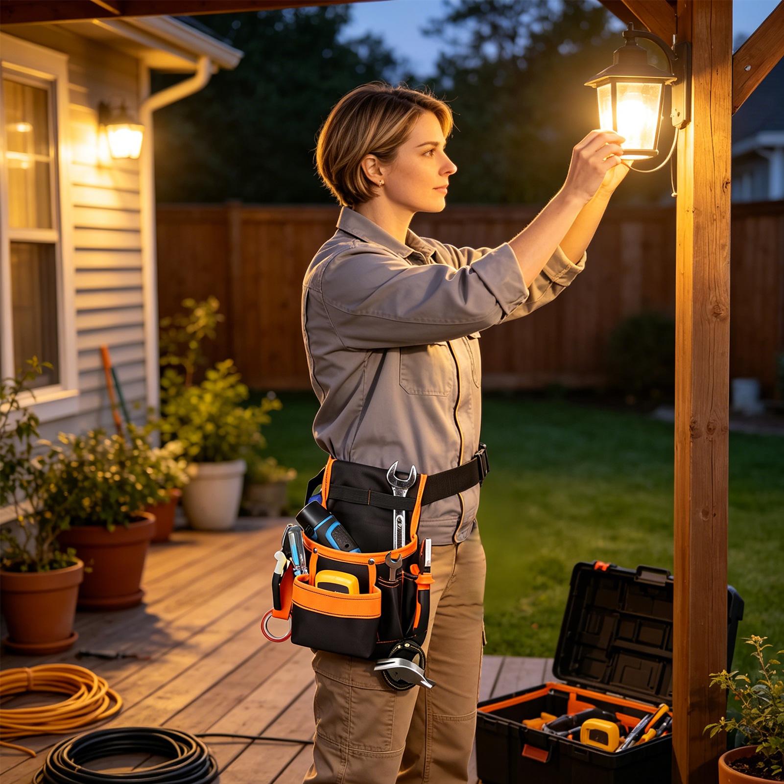 กระเป๋าคาดเอวสำหรับเครื่องมือท - Gardening Tools Repair Shop บทวิจารณ์และราคา