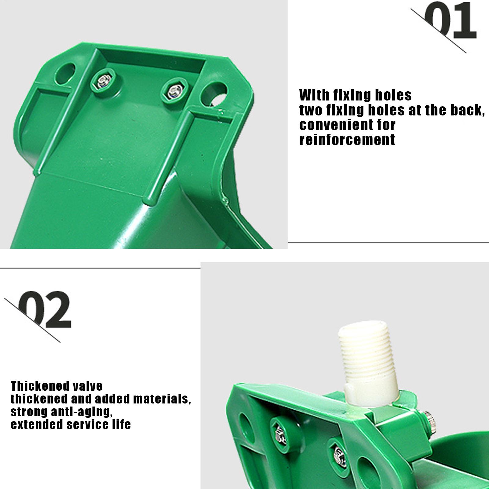 ชามน้ำสำหรับม้าพร้อมวาล์วทองแด - Gardening Tools For Women บทวิจารณ์และราคา