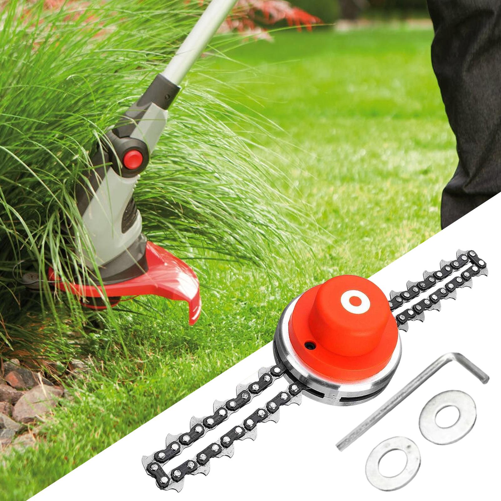 หัวตัดหญ้าแบบโซ่ หัวตัดหญ้าอเน - Gardening Tools Usa บทวิจารณ์และราคา