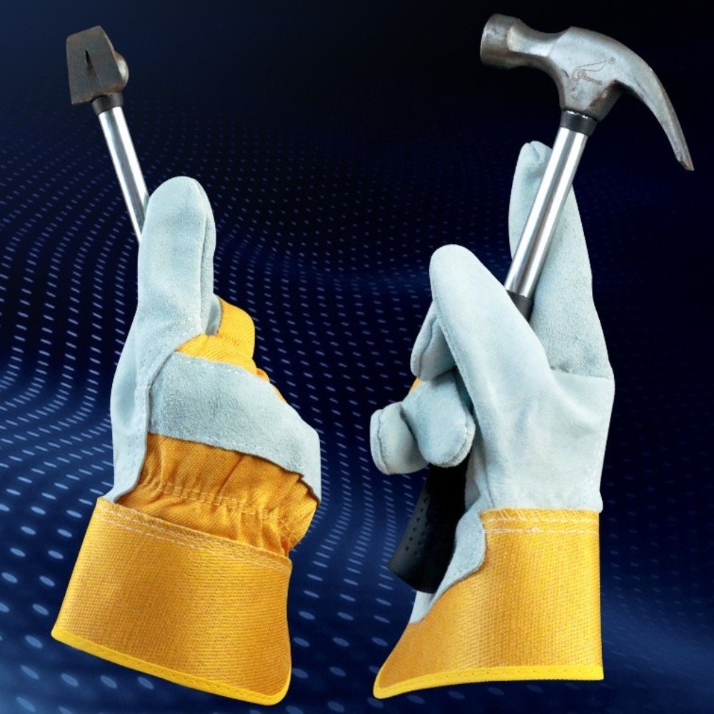 ถุงมือทำสวนหนังวัว ถุงมือเชื่อ - Garden Gloves Thorn Proof บทวิจารณ์และราคา