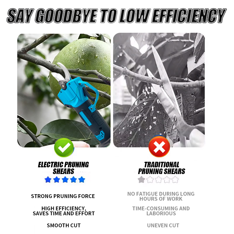 กรรไกรตัดกิ่งแบบใช้แบตเตอรี่,  - Gardening Tools Wholesale บทวิจารณ์และราคา