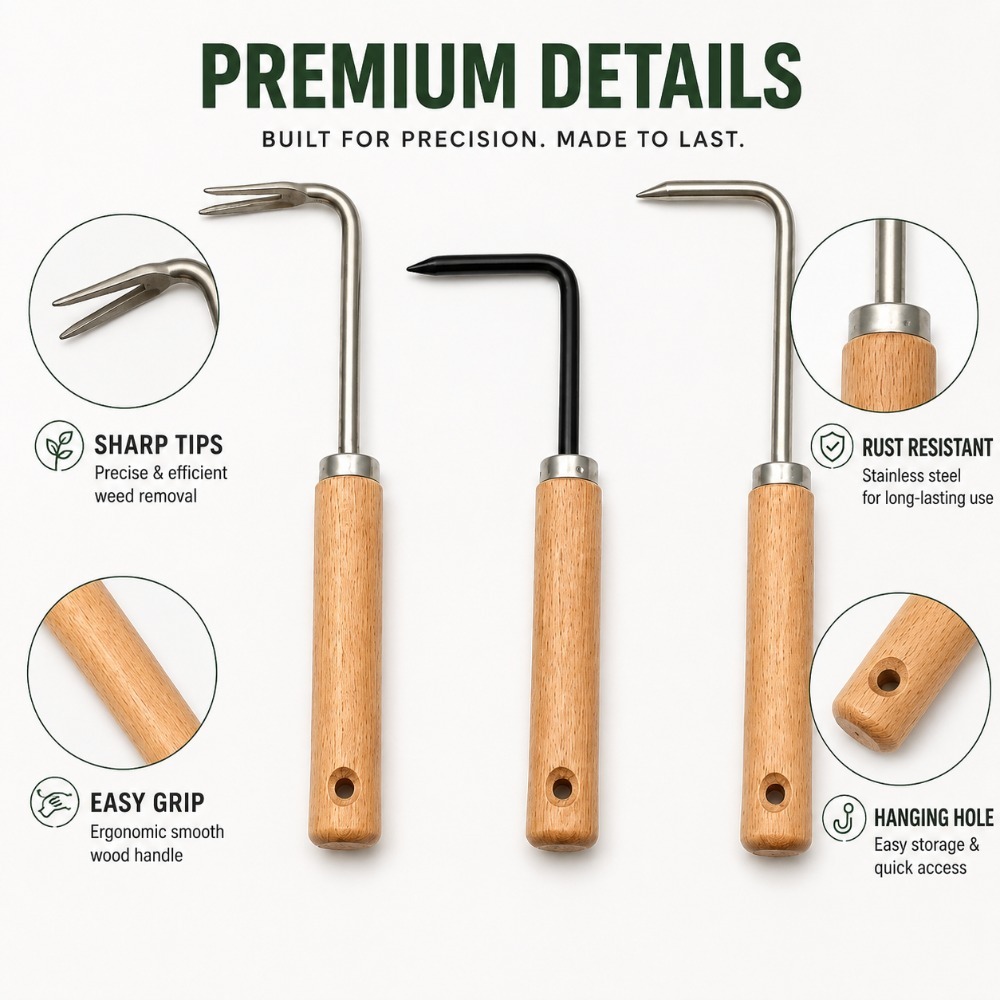 เครื่องมือดึงรากและกำจัดวัชพืช - Weed Puller บทวิจารณ์และราคา