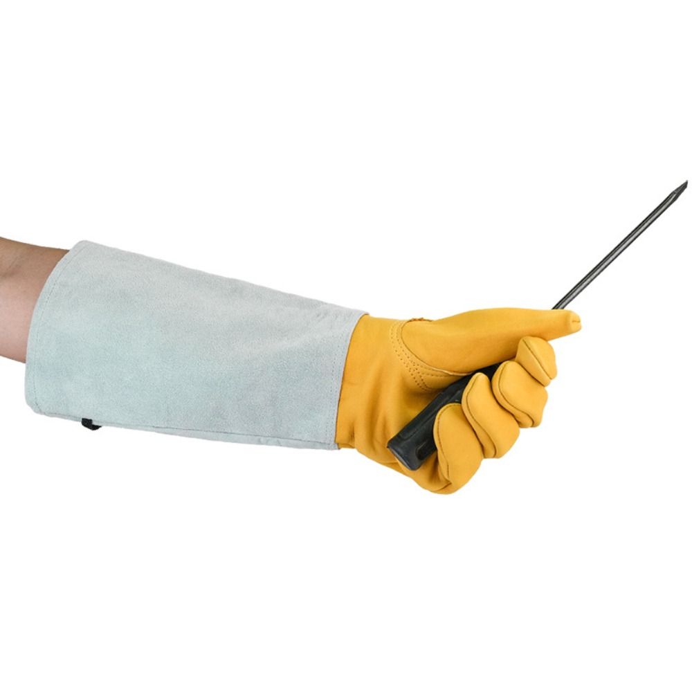 ถุงมือทำสวนแบบแขนยาวป้องกันหนา - Garden Gloves Thorn Proof บทวิจารณ์และราคา