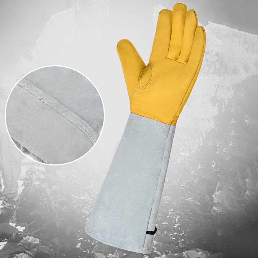 ถุงมือทำสวนแบบแขนยาวป้องกันหนา - Garden Gloves Thorn Proof บทวิจารณ์และราคา