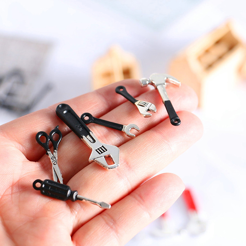 3/4/5/6Pcs Dollhouse Miniature - Gardening Tools Usa บทวิจารณ์และราคา