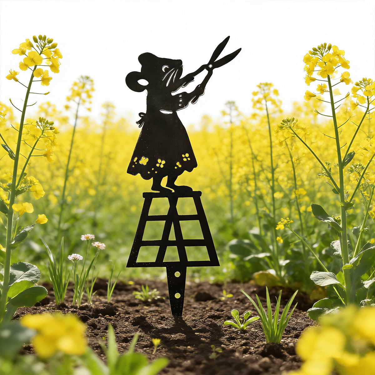 เสาโลหะลายเส้นสีดำสำหรับตกแต่ง - Gardening Tools Wholesale บทวิจารณ์และราคา