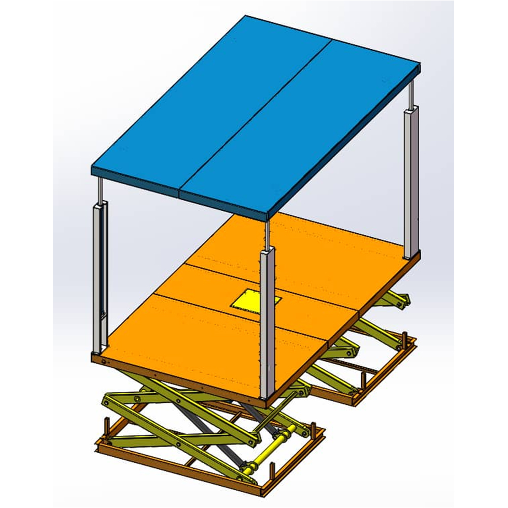 ลิฟท์ยกรถแบบกรรไกรสองชั้น ไฮดร - Gardening Tools Repair Shop บทวิจารณ์และราคา