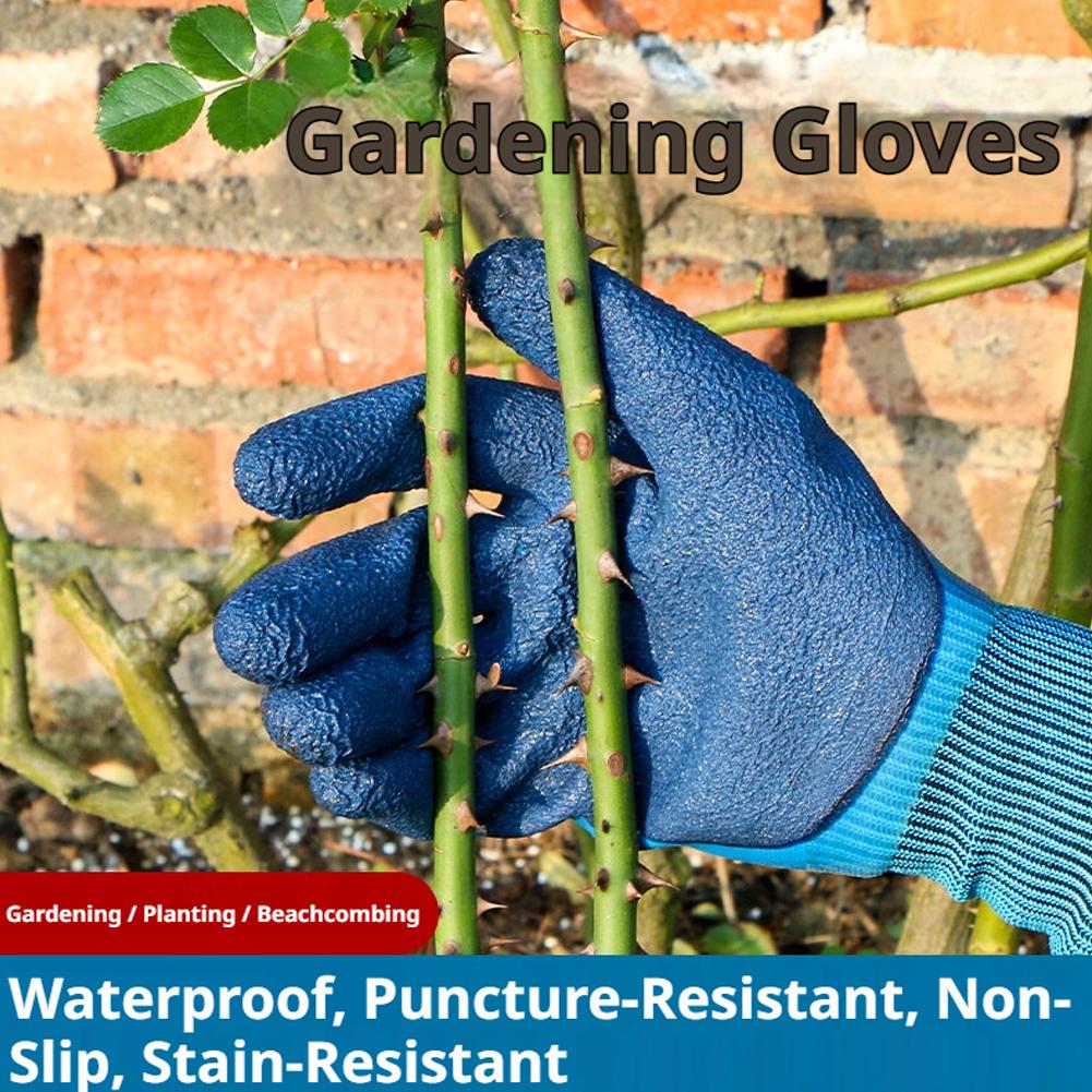 ถุงมือทำสวนกันน้ำกันแทง ป้องกั - Garden Gloves Thorn Proof บทวิจารณ์และราคา