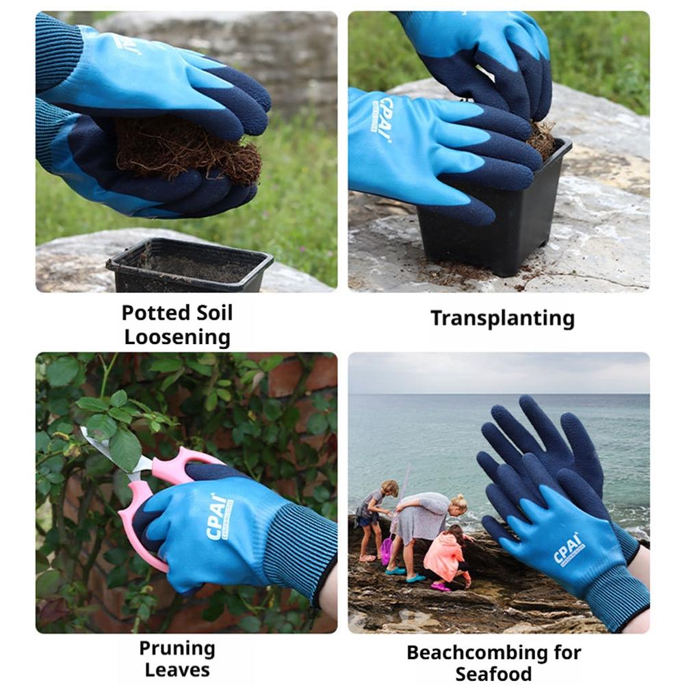 ถุงมือทำสวนกันน้ำกันแทง ป้องกั - Garden Gloves Thorn Proof บทวิจารณ์และราคา